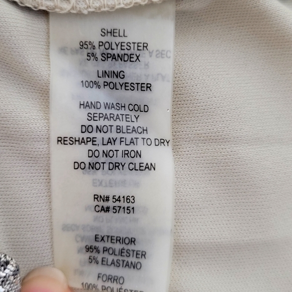 Vince Camuto Dress Womens Size 10 Gold Metallic Sheath Cocktail Midi Sleveless - Picture 5 of 7